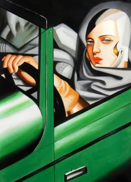 Werk von Homage of Tamara de Lempicka